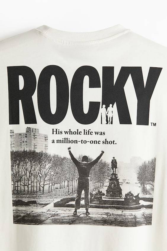 HM T-Shirt in Loose Fit Letzter Tag