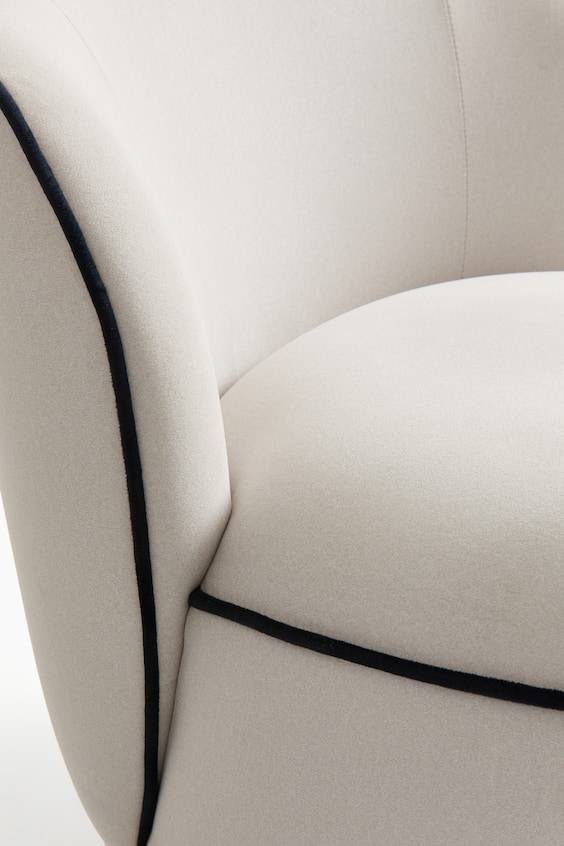 HM Piping-detail lounge chair Hotsell
