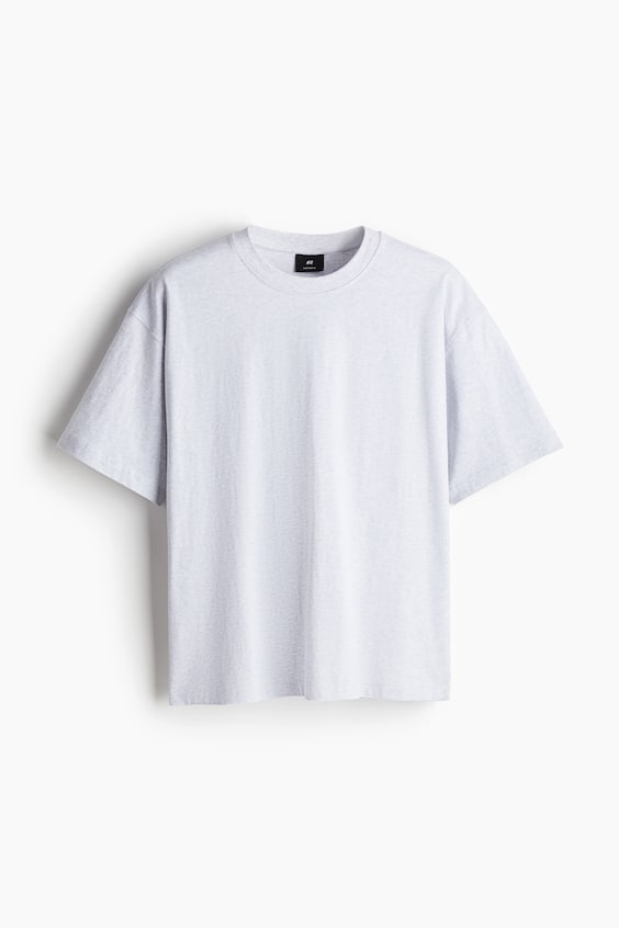 HM Baumwoll-T-Shirt in Oversize-Passform Valentinstagsangebot