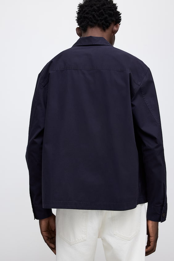 HM Overshirt aus Twill in Regular Fit Bestseller