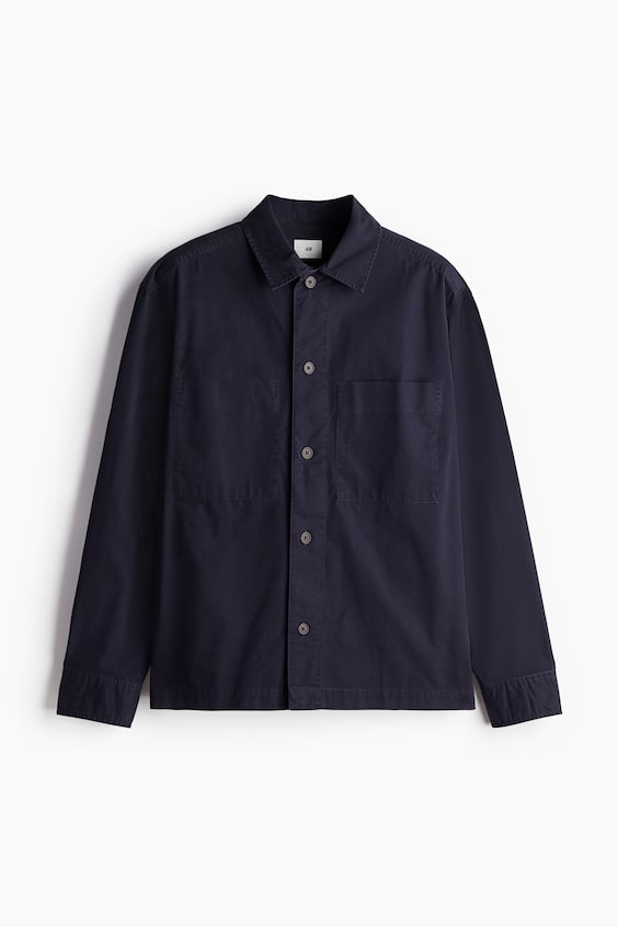 HM Overshirt aus Twill in Regular Fit Bestseller