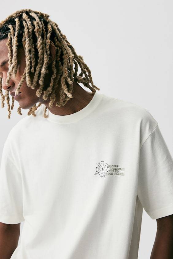 HM Bedrucktes T-Shirt in Loose Fit JETZT KAUFEN