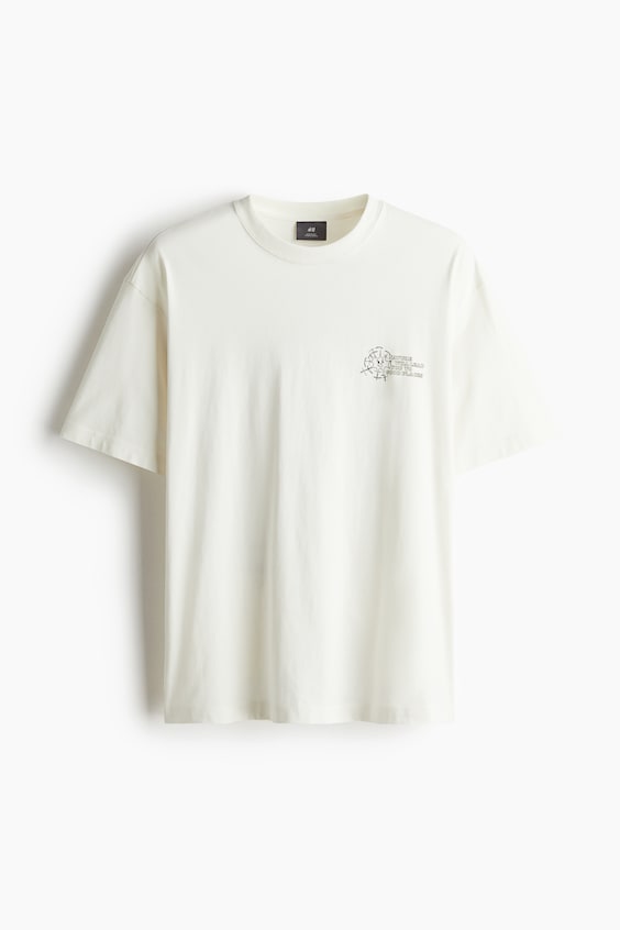 HM Bedrucktes T-Shirt in Loose Fit JETZT KAUFEN