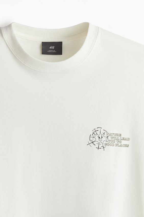 HM Bedrucktes T-Shirt in Loose Fit JETZT KAUFEN