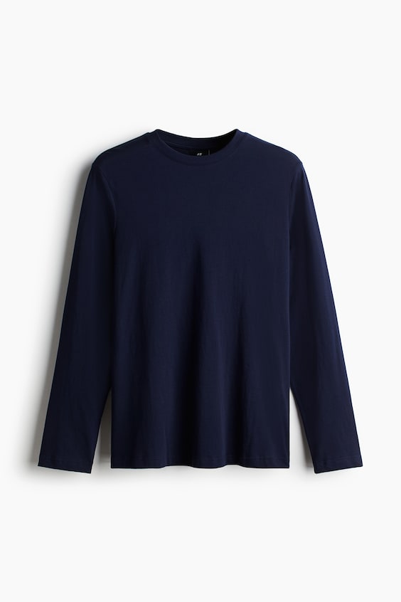 HM Jerseyshirt in Regular Fit Neueste Stile