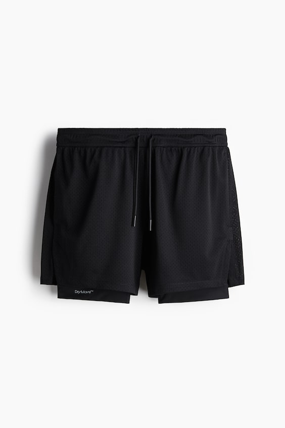 HM DryMove ™ 2-in-1 Sportshorts Letzte 2 Tage