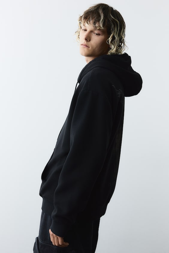 HM Hoodie in Loose Fit Verkauf