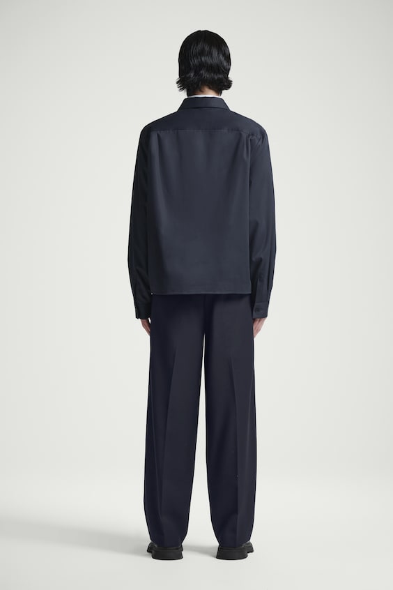 HM HEMDJACKE AUS TWILL MIT REISSVERSCHLUSS Fabrikverkauf