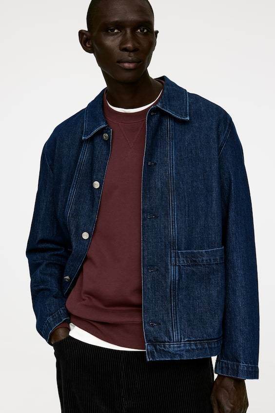 HM Sweatshirt aus French Terry Saisonschlussverkauf