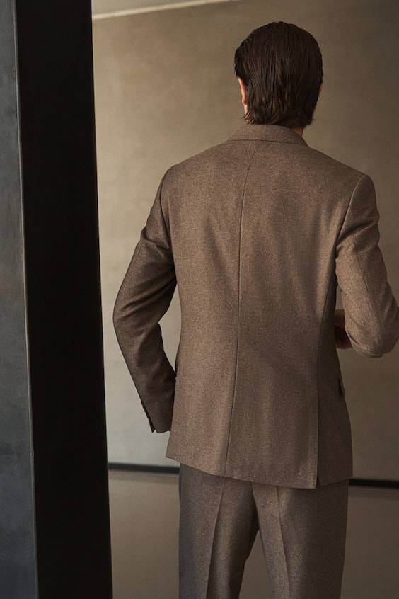HM Jackett aus Wollmix in Regular Fit Jubiläumsangebot