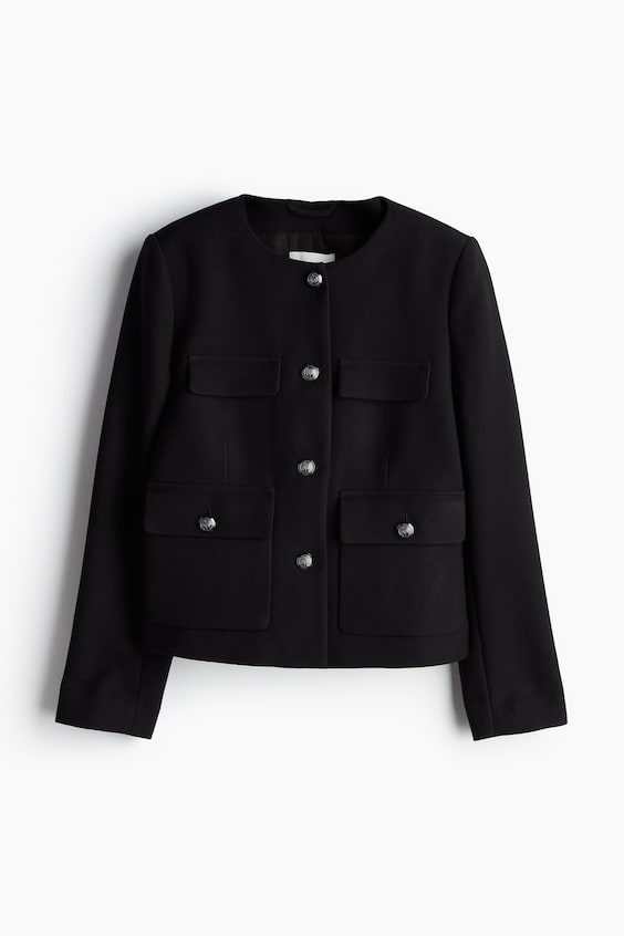 HM Blazer mit goldfarbenen Knöpfen Neuheiten