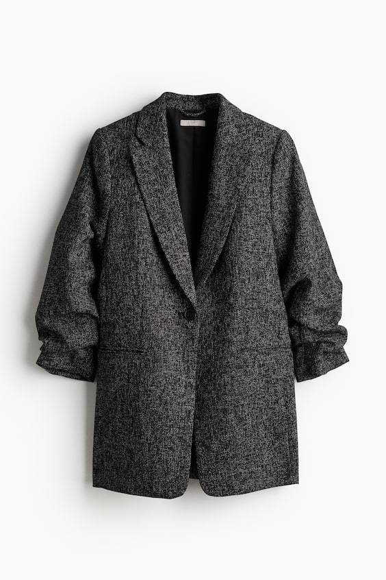 HM Blazer mit gerafften Ärmeln Saisonale Angebote