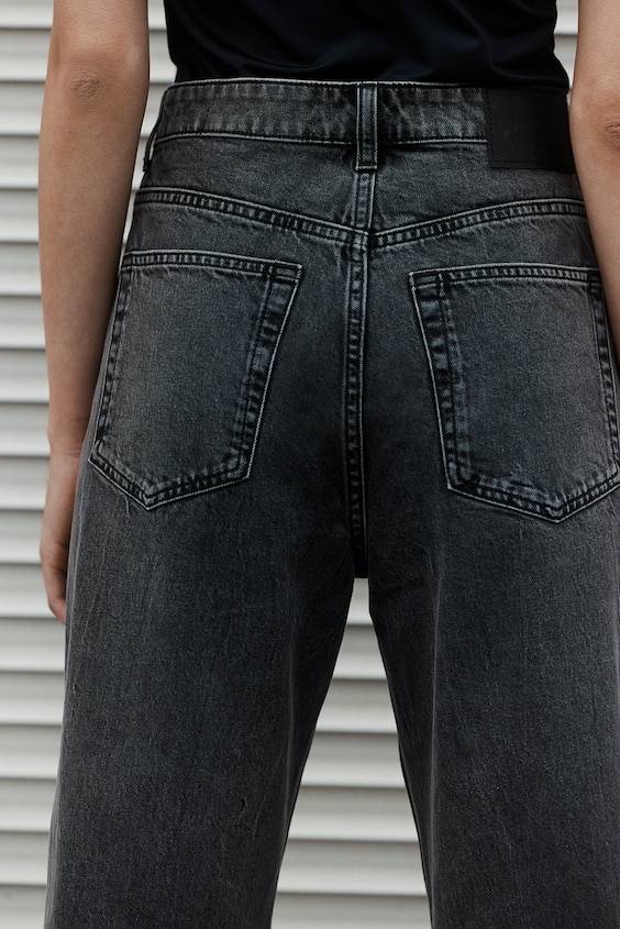 HM Wide High Jeans Kostenlose Rückgabe