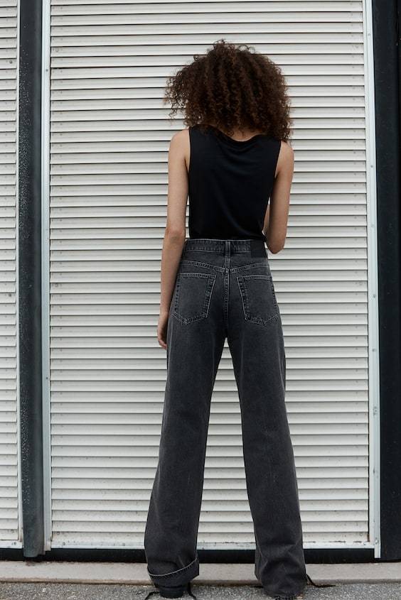 HM Wide High Jeans Kostenlose Rückgabe