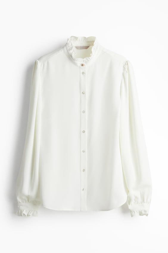 HM Bluse mit Volants im Angebot