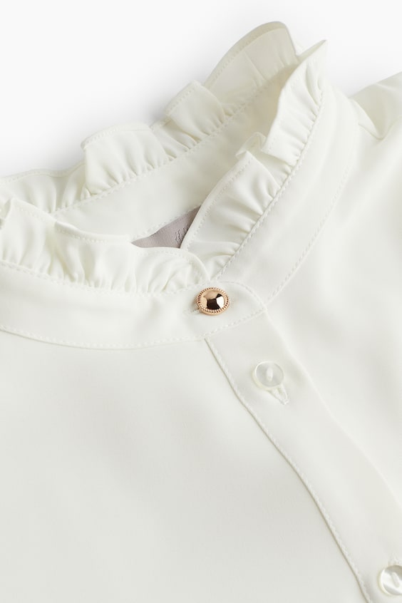HM Bluse mit Volants im Angebot