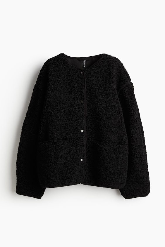 HM Teddy jacket Schlussverkauf