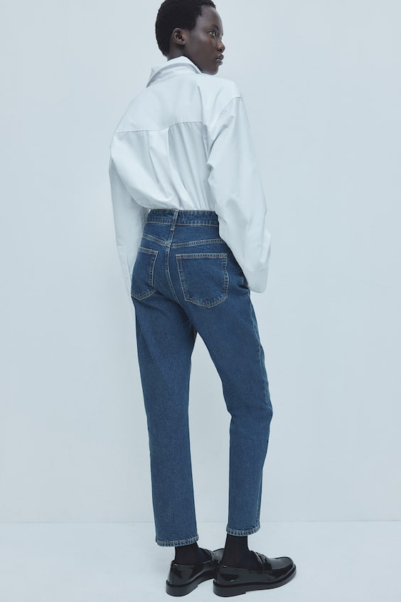 HM Slim Mom High Ankle Jeans Meist gekauft