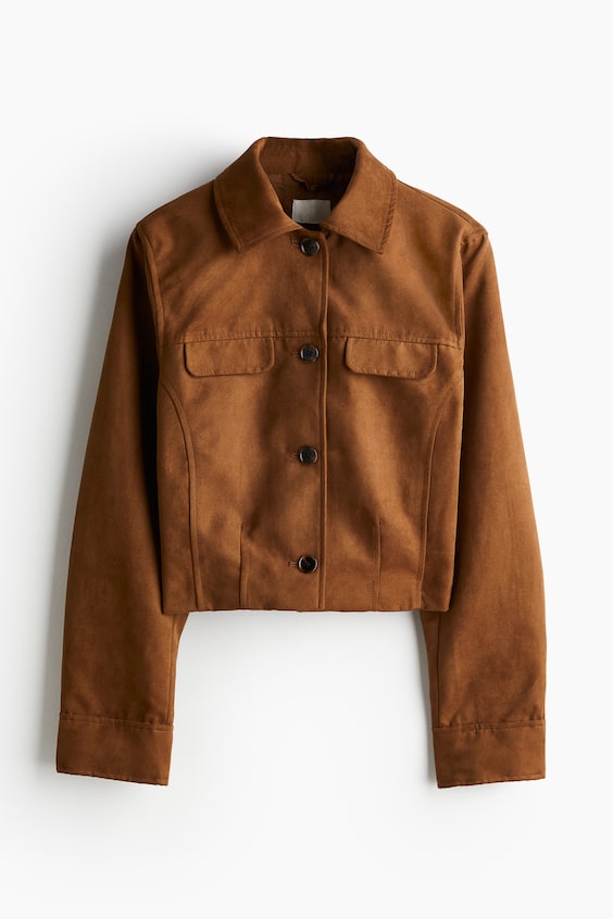 HM Jacke aus einem angerauten Stoff Fabrikpreis