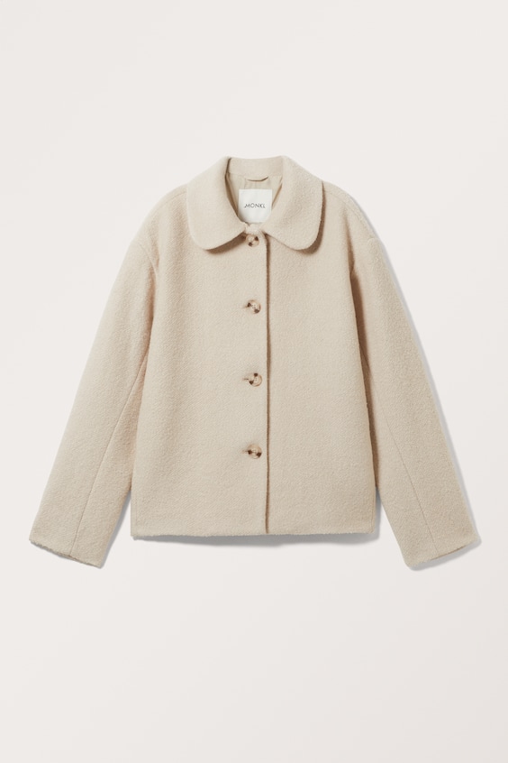 HM Einreihige Jacke aus Wollmischung Rabatt