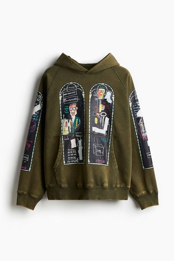 HM Baumwoll-Hoodie in Oversized Fit Weihnachtsangebot