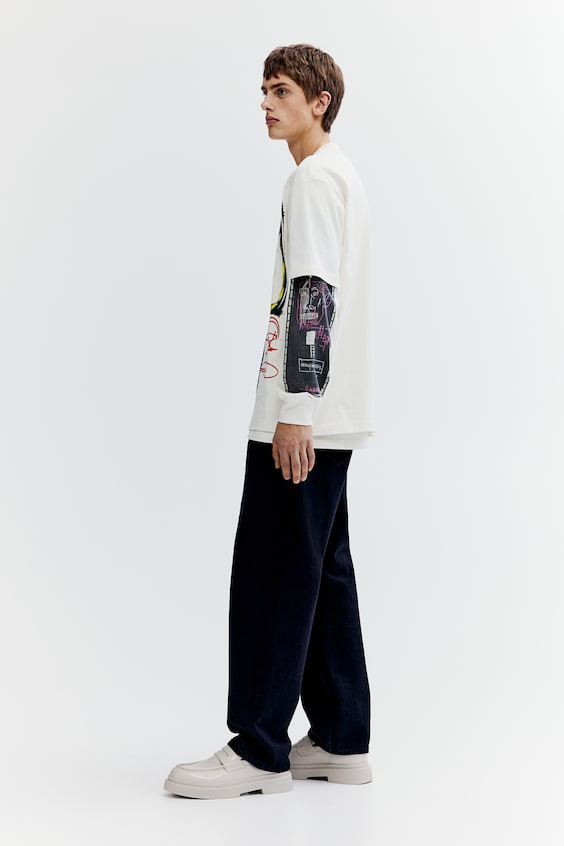 HM Baumwoll-T-Shirt in Relaxed Fit Muttertagsangebot