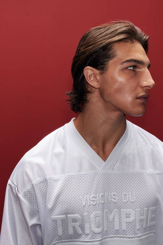 HM Loose Fit Printed sports top in DryMove™ Lagerräumung