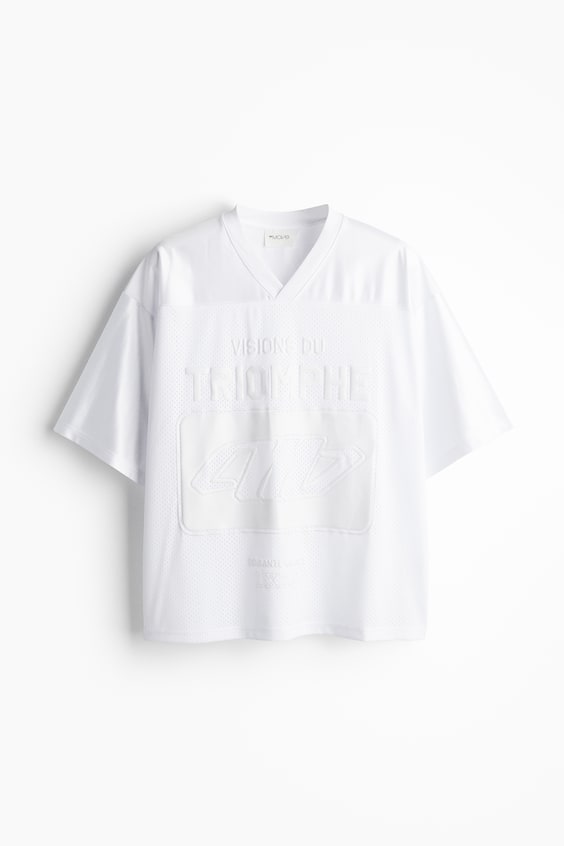 HM Loose Fit Printed sports top in DryMove™ Lagerräumung
