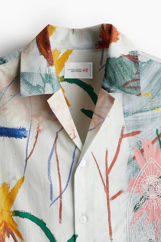 HM Freizeithemd aus Baumwolle in Loose Fit Online Outlet
