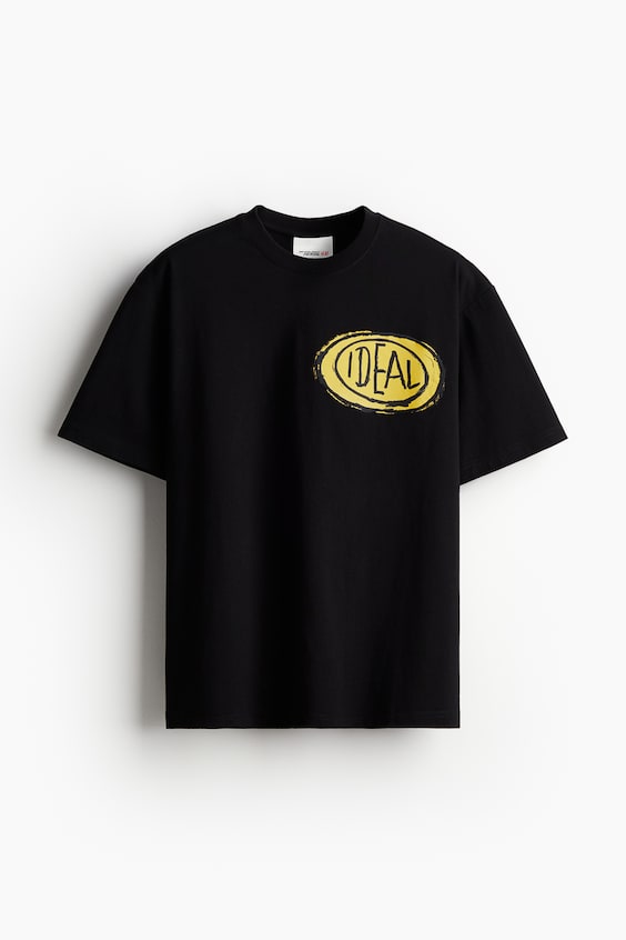 HM Baumwoll-T-Shirt in Relaxed Fit Sonderangebote