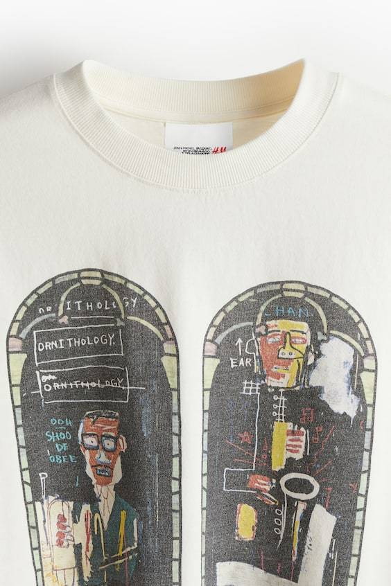 HM Langarmshirt aus Baumwolle in Oversized Fit Letzte 3 Tage