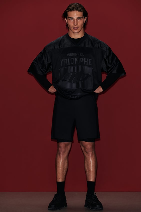 HM Loose Fit Printed sports top in DryMove™ Neueste Stile