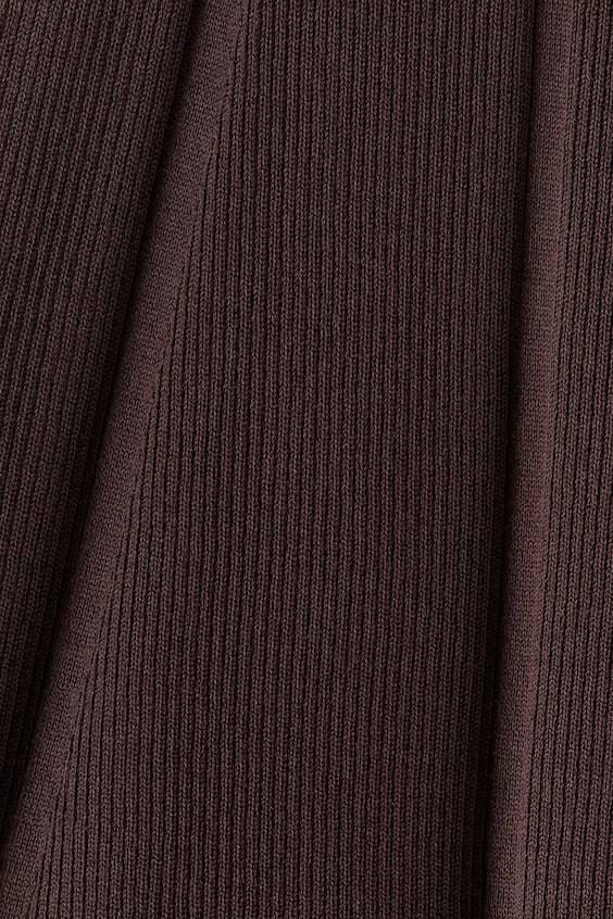 HM Flared-skirt rib-knit mini dress Discount Store für neue Produkte