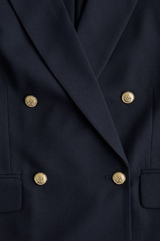HM Zweireihiger Blazer 50% Rabatt mit kostenlosem Versand