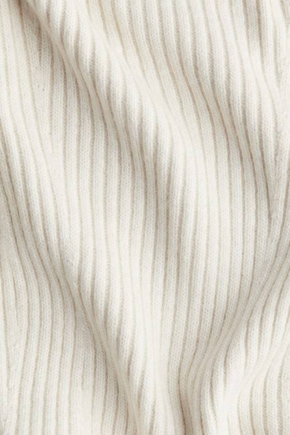 HM Geripptes Kleid mit U-Boot-Ausschnitt Outlet