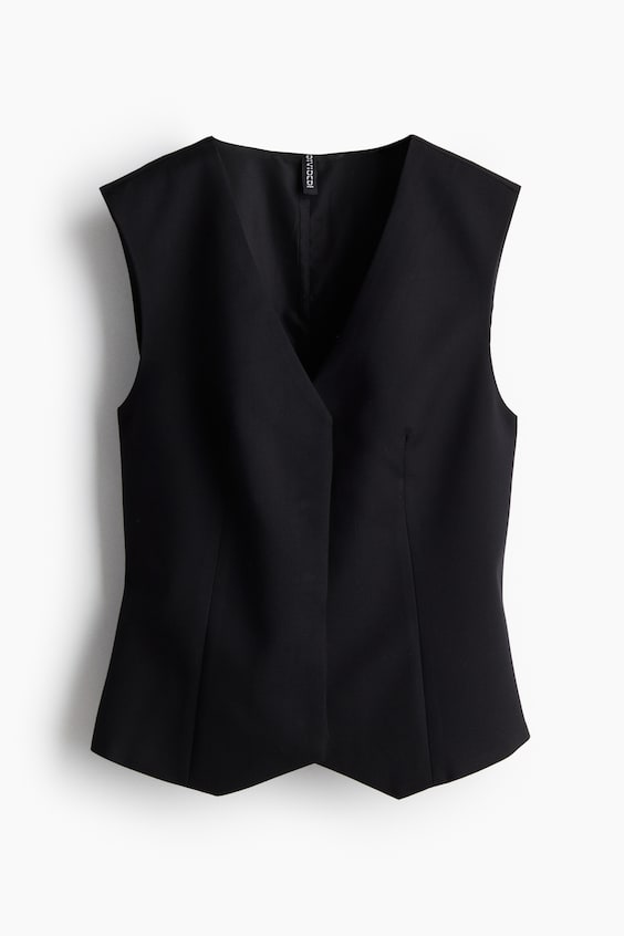 HM Anzugweste aus Twill Angebote