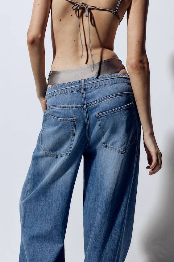 HM Baggy Wide Low Jeans Blitzangebot