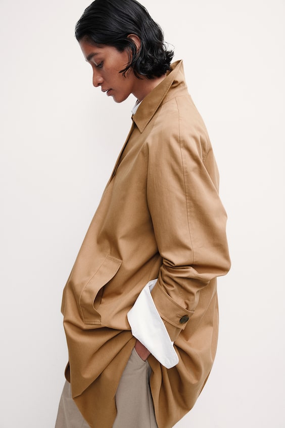 HM Car Coat aus Twill Neuheiten