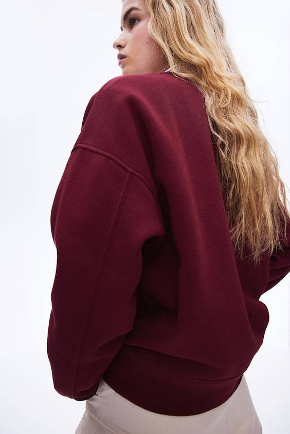 HM Oversized Sweatshirt mit Motiv Begrenzte Freigabe