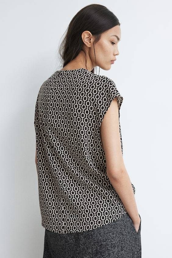 HM Draped blouse Bis zu 65% Rabatt