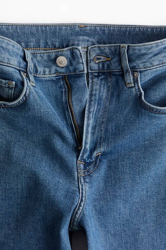 HM Slim Straight High Ankle Jeans Nur für heute