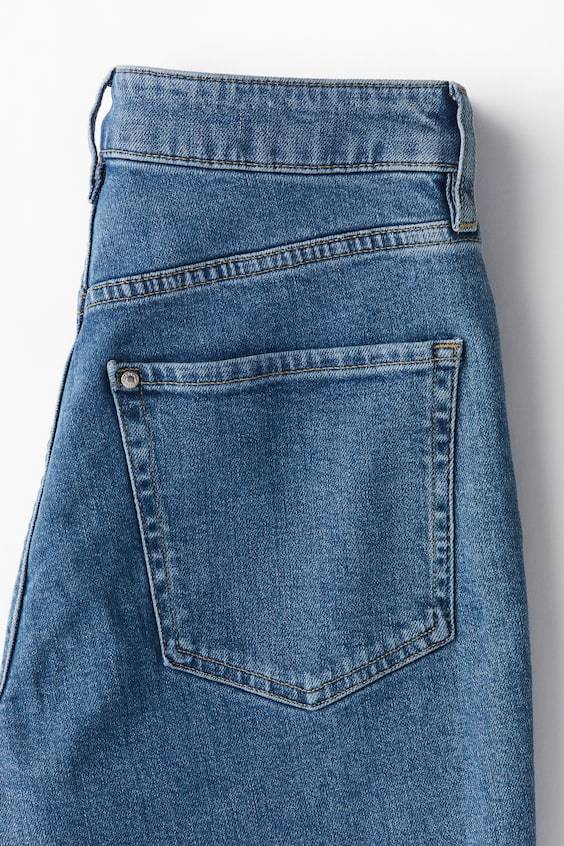 HM Slim Straight High Ankle Jeans Nur für heute
