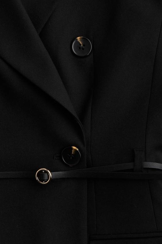 HM Blazerkleid mit Gürtel Super Rabatt