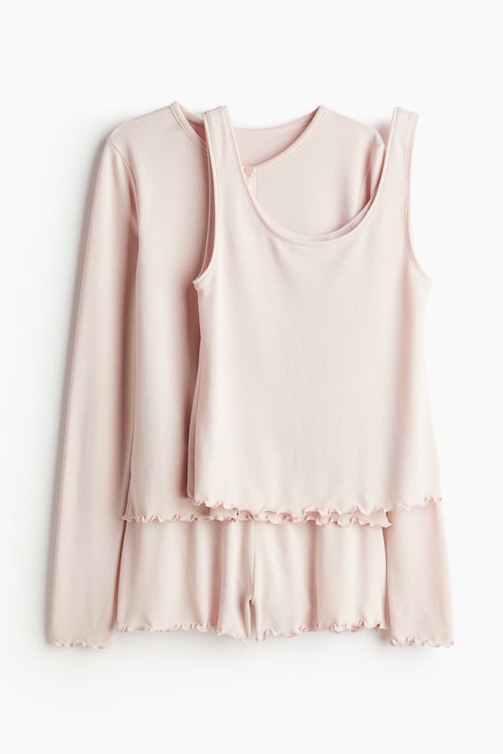 HM 3-teiliges Pyjama-Set 50% Rabatt mit kostenlosem Versand