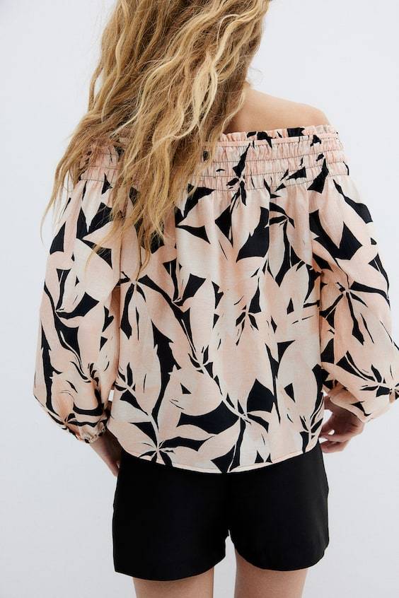 HM Off-Shoulder-Bluse Begrenzt auf 3 Tage