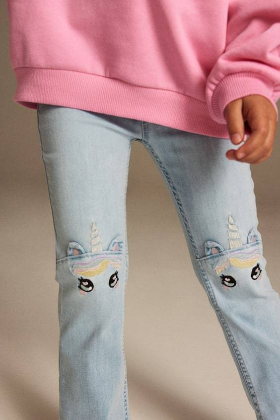 HM Superstretch Flared Leg Jeans Sonderangebot der Fabrik