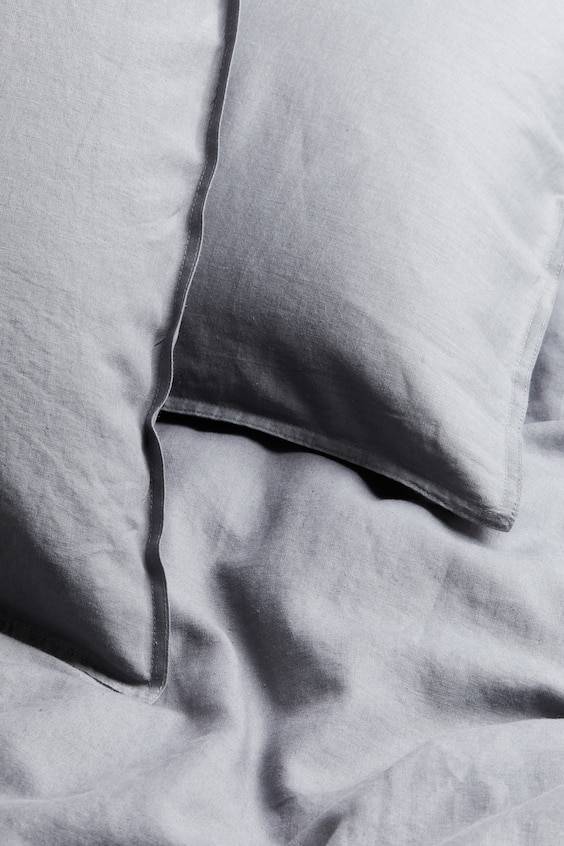 HM Bettwäsche aus Leinenmix für Doppel-/Kingsize-Bett Fabrikladen