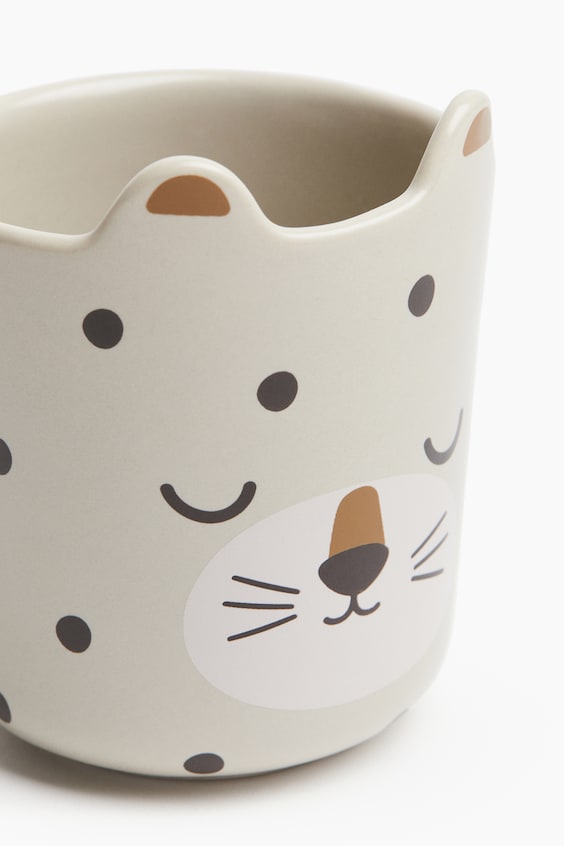 HM Porzellanbecher mit Motiv Sonderangebot