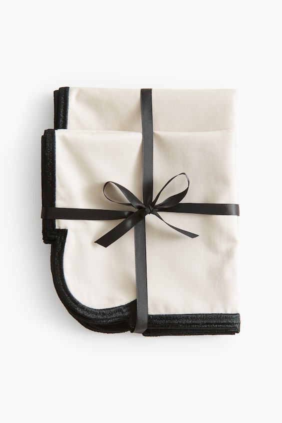 HM 2er-Pack Tischsets und Servietten aus Baumwolle Hotsell