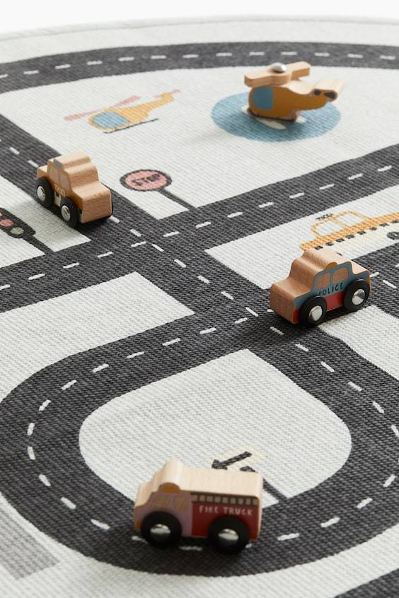 HM Runde Verkehrsspielmatte Günstiger Verkauf